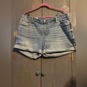 Classic Light Blue Denim Shorts